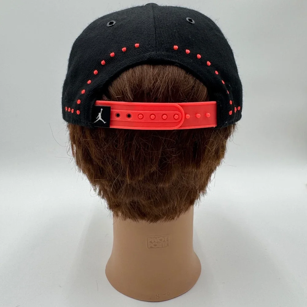 Jordan Jumpman Youth Cap Hat Black Purple Snapback‎ Adjustable Leather Brim